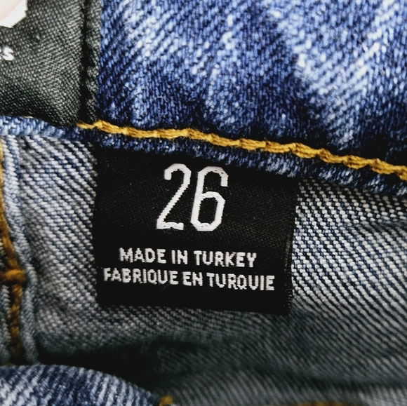 BDG URBAN OUTFITTERS | Twig high rise skinny stretch distressed busted jeans - Picture 8 of 9